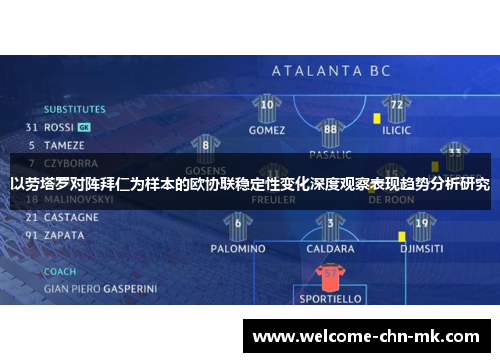 以劳塔罗对阵拜仁为样本的欧协联稳定性变化深度观察表现趋势分析研究 以劳塔罗对阵拜仁为样本的欧协联稳定性变化深度观察表现趋势分析研究